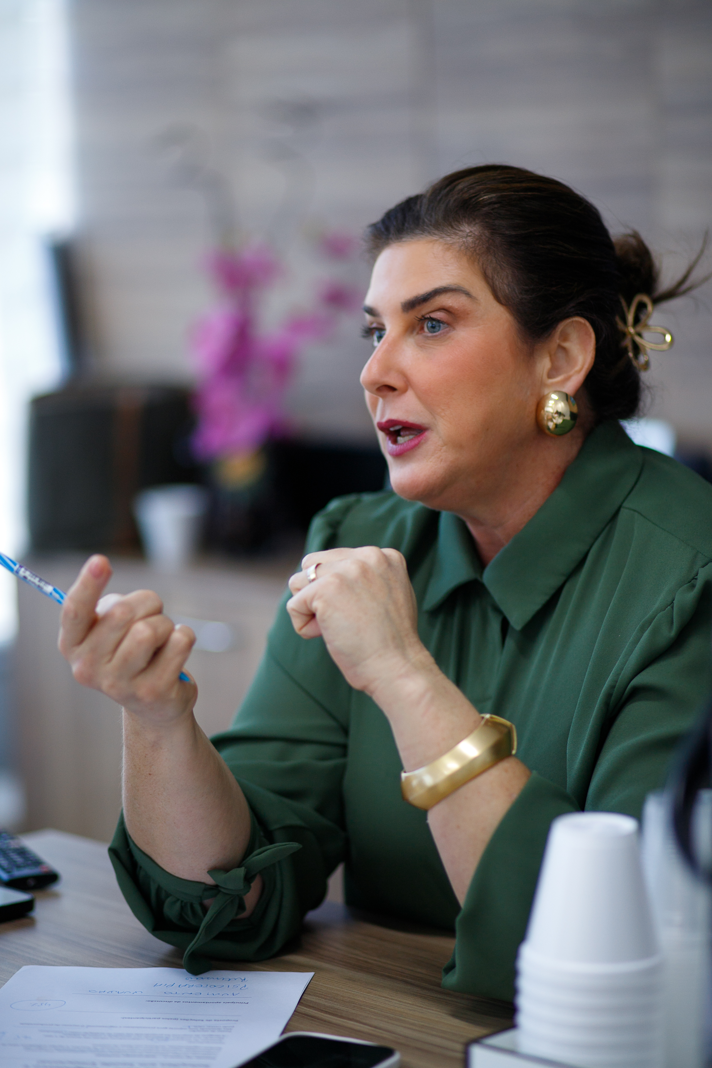 Kiona Ames em consultoria